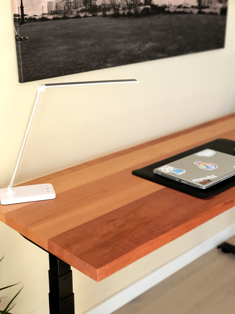 Mesa Madera Natural - Caoba - Frame Office Premium