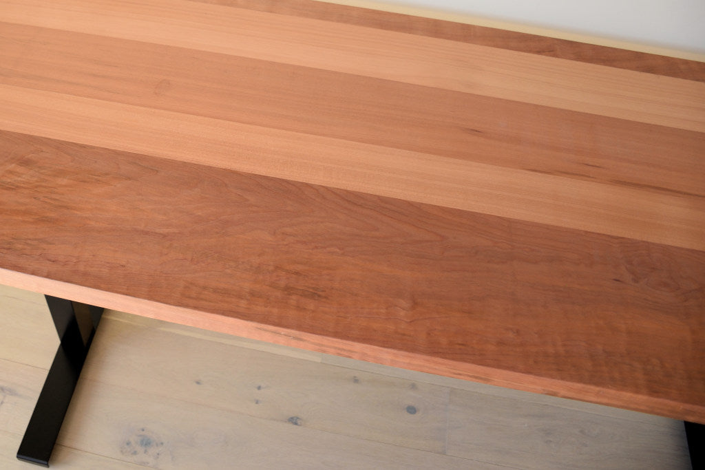 Mesa Madera Natural - Caoba - Frame Office Premium